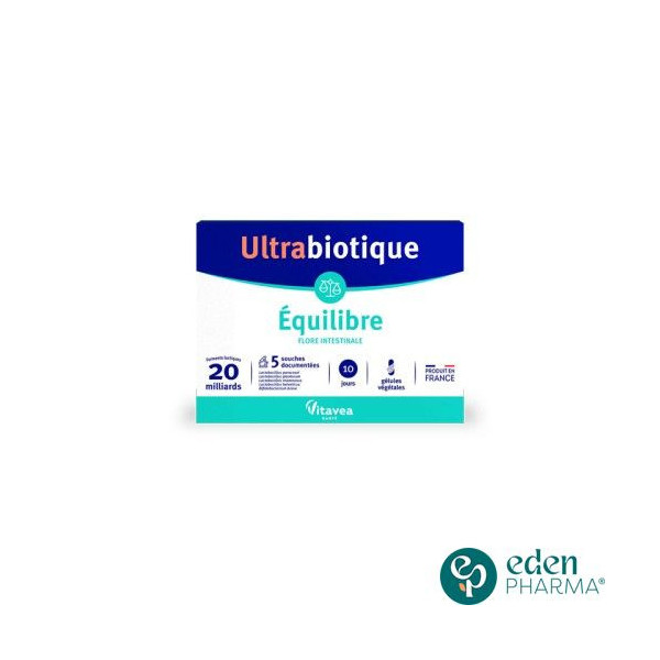 VITAVEA ULTRABIOTIQUE EQUILIBRE BALANCE 10 GELULES