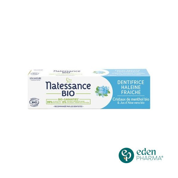 NATESSANCE DENTIFRICE HALEINE FRAICHE