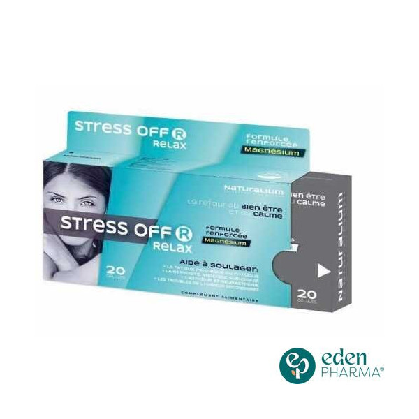 NATURALIUM STRESS OFF RELAX , 20 gélules