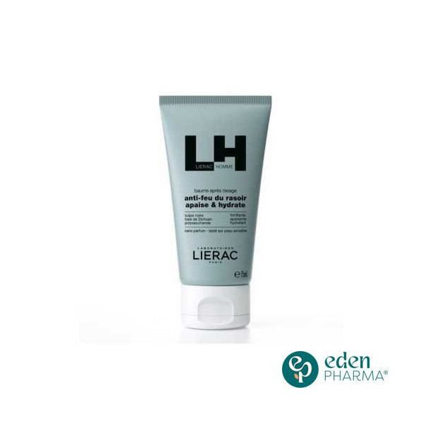 LIERAC HOMME BAUME APRES RASAGE HYDRATANT 75ML