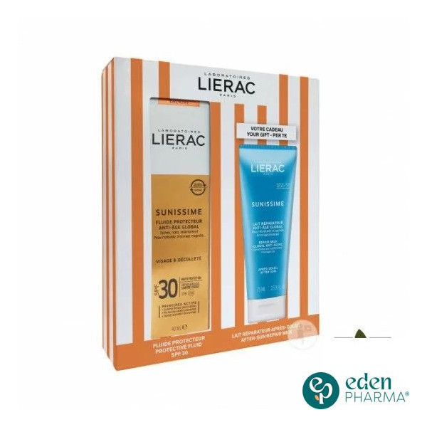 LIERAC COFFRET SUNISSIME SPF 50+LAIT REP