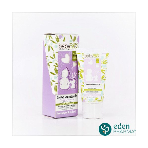 BABY BIO CREME NOURRISSANTE VISAGE ET CORPS 50ML