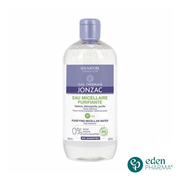 JONZAC pure eau micellaire purifiante 500ml