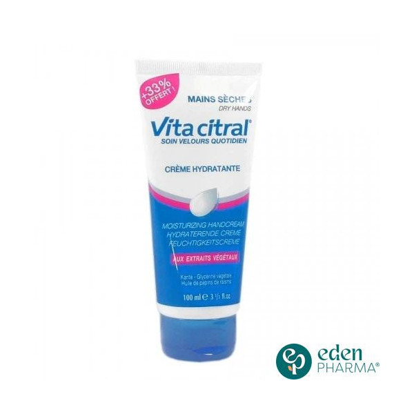 VITA CITRAL CREME HYDRATANTE MAINS SECHES 100 ML