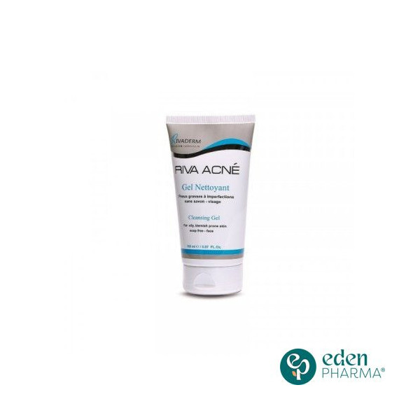 RIVADERM riva acne gel nettoyant anti-acné 150ml