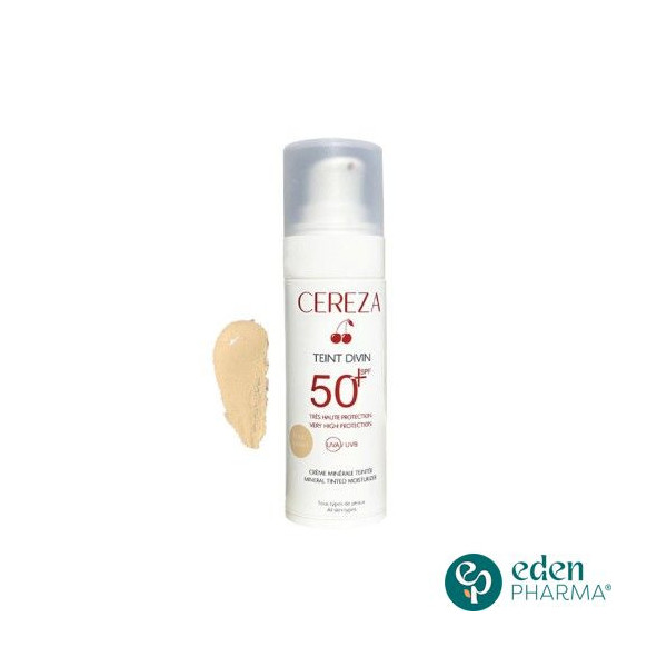 CEREZA TEINT DIVIN ECRAN MINERAL BEIGE NATUREL SPF50+