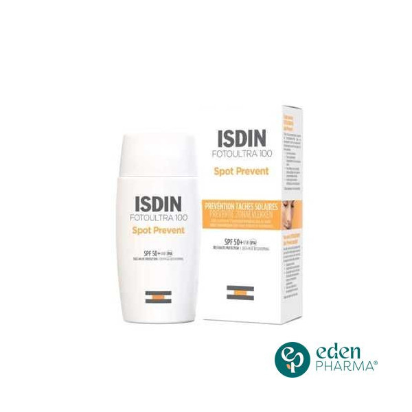 ISDIN PHOTOPROTECTEUR ECRAN SOLAIRE SPOT PREVENT SPF50+ 50ML