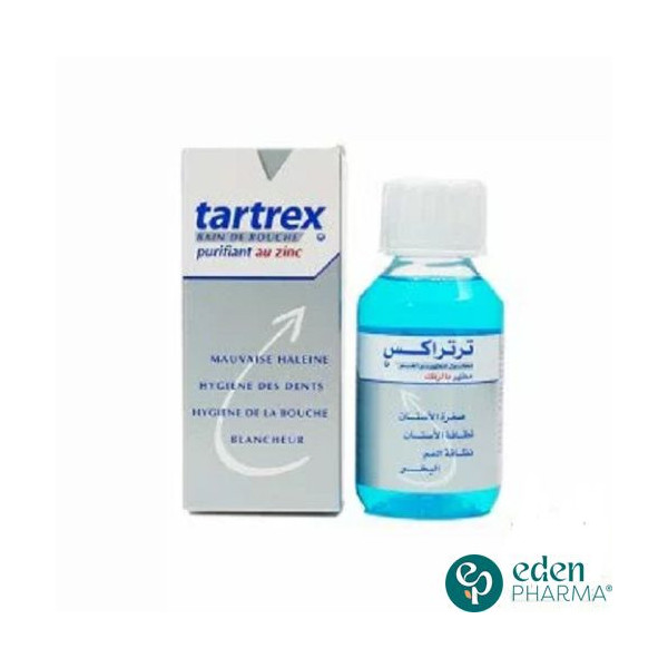 TARTREX BAIN DE BOUCHE PURIFIANT AU ZINC 125ML