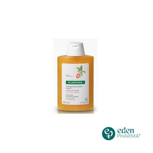 KLORAN Shampoing nutritif au beurre de Mangue 200ML