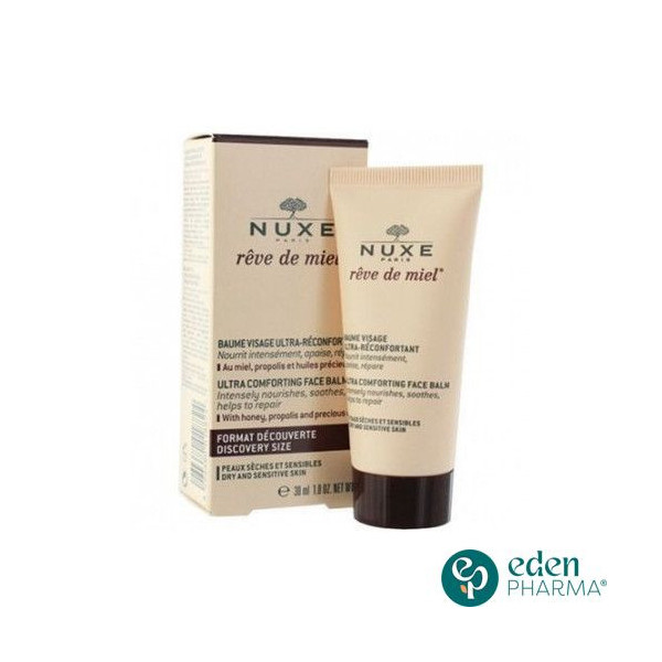 NUXE REVE DE MIEL BAUME VISAGE ULTRA-RECONFORTANT , 30ML