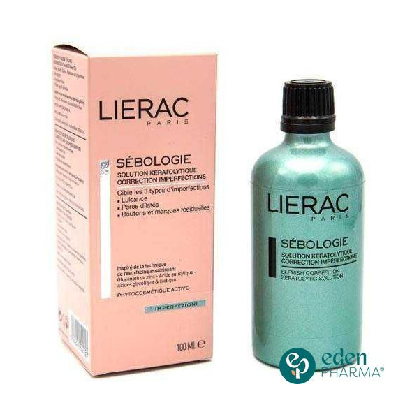 LIERAC SEBOLOGIE SOLUTION KERATOLYTIQUE MICRO-PEELING 100ML