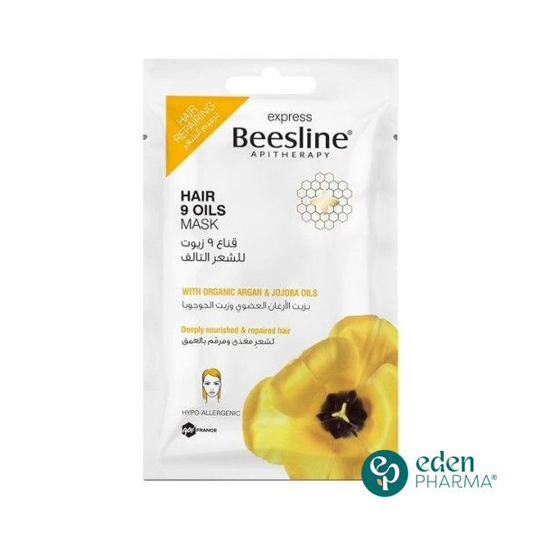 BEESLINE MASQUE CHEVEUX AUX 9 HUILES CAPILLAIRES