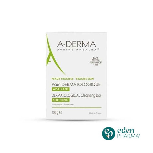 A-DERMA PAIN DERMATOLOGIQUE AU LAIT D AVOINE 100G