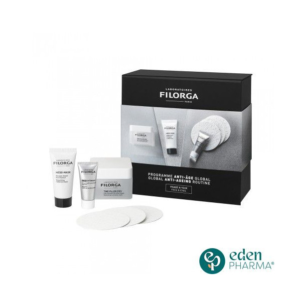 FILORGA COFFRET ANTI AGE (TIME FIL EYES+MESO MASK+NCEF INTE)