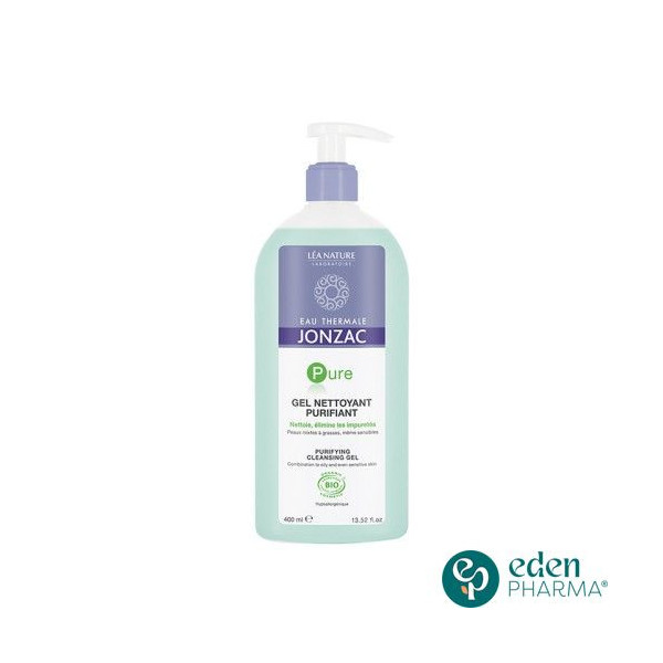 JONZAC pure gel nettoyant purifant 400ml