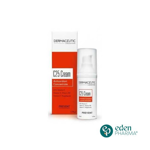 DERMACEUTIC CREAM C25 CONCENTRE ANTIOXYDANT 30ML