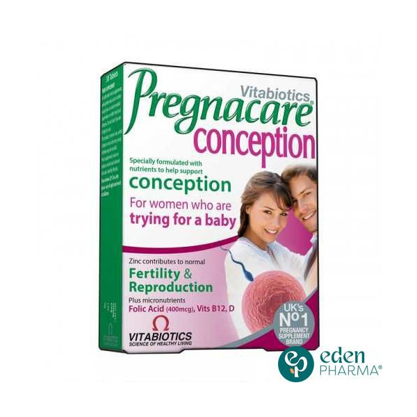 VITABIOTICS PREGNACARE CONCEPTION 30 COMPRIMES