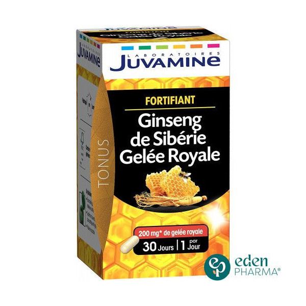 JUVAMINE GINSENG GELEE ROYALE REVITALISANT 30 GELULES