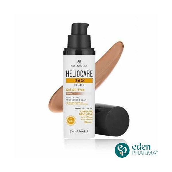 HELIOCARE 360° GEL OIL FREE SPF50+ BRONZE 50ML