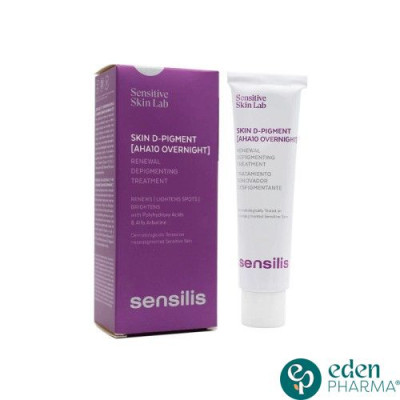 crèmes anti-taches- SENSILIS SKIN D-PIGMENT AHA10 OVERNIGHT