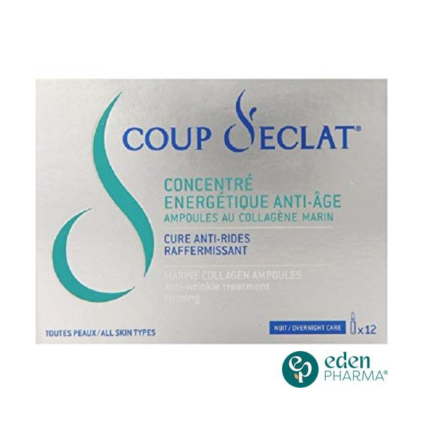 COUP D ÉCLAT CONCENTRE ENERGETIQUE ANTI-AGE 12 AMPOULES