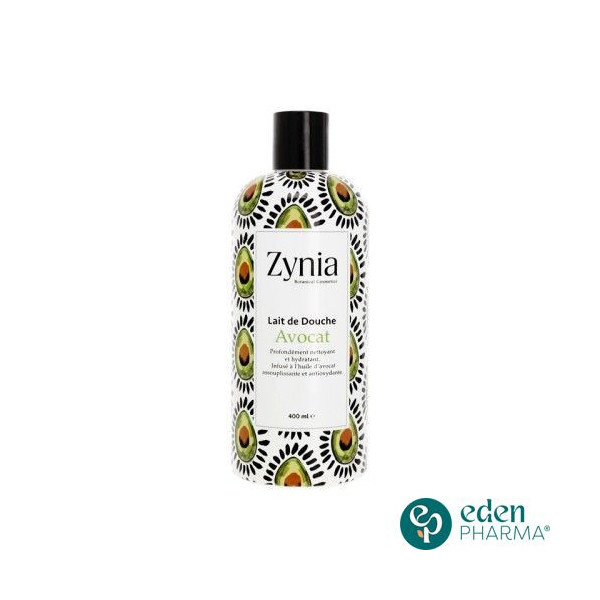 ZYNIA LAIT DE DOUCHE AVOCAT 400ML