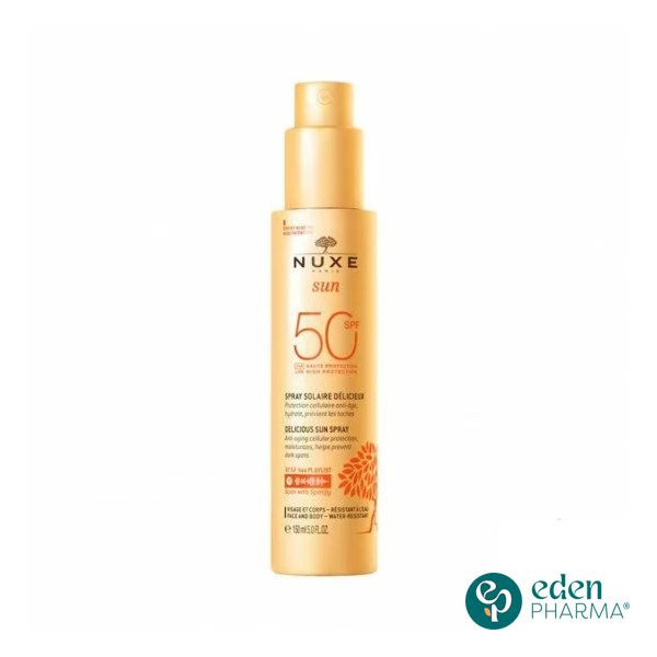 NUXE SUN SPRAY SOLAIRE VISAGE ET CORPS SPF 50+ 150ML