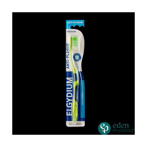 ELGYDIUM BROSSE A DENTS ANTI PLAQUE MEDIUM