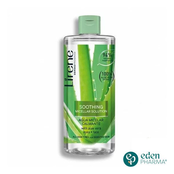 LIRENE eau micellaire aloes vera 400 ml