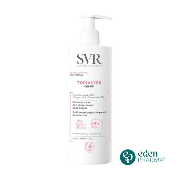 SVR TOPIALYSE CREME SOIN NOURISSANT 400ML