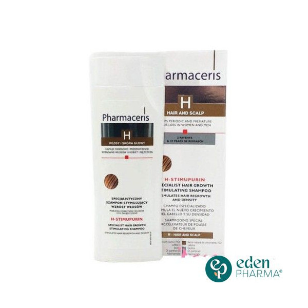 PHARMACERIS H-STIMUPURIN SHAMPOOING ACCELERATEUR DE POUSSE DE CHEVEUX 250 ML