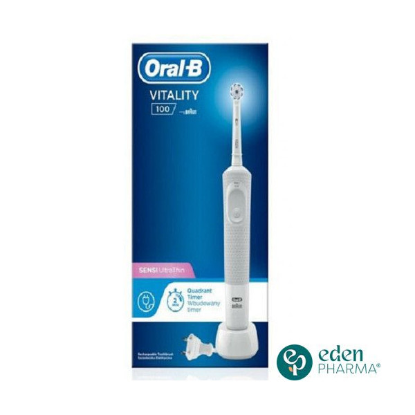 ORAL-B BROSSE A DENTS ELECTRIQUE SENSITIVE VITALITY D100 RECHARGEABLE