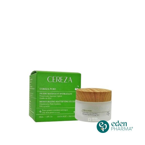 Cereza Pure Crème fluide matifiante hydratante 50ML