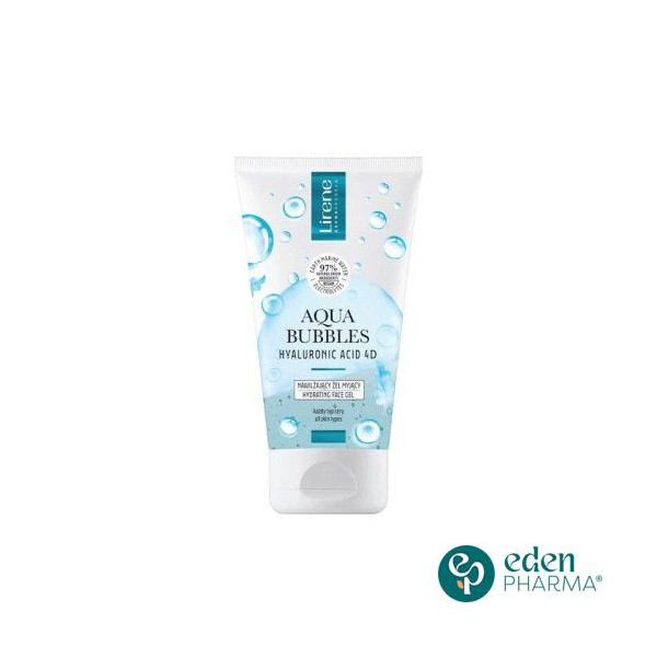 LIRENE AQUA-BUBBLE GEL NETTOYANT 150ML