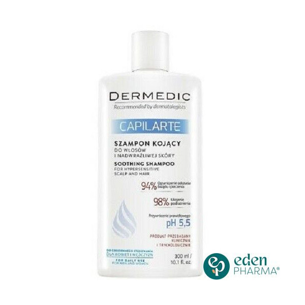 DERMEDIC CAPILARTE SHAMPOOING NORMALISANT POUR CHEVEUX HYPERSENSIBLE 300ML