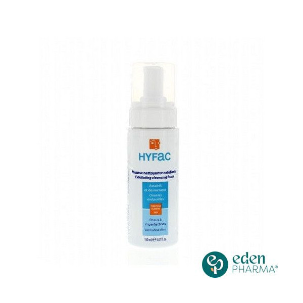 HYFAC MOUSSE NETTOYANTE EXFOLIANTE 150ML