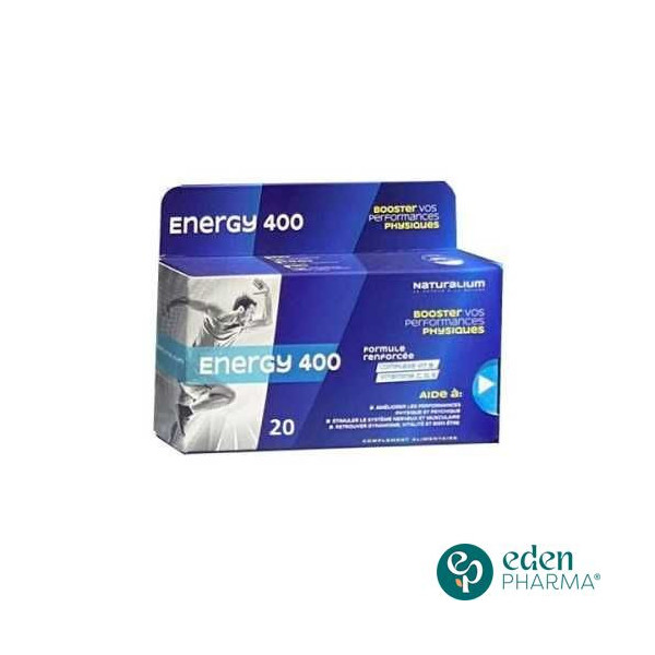 NATURALIUM ENERGY 400 20 GELULES