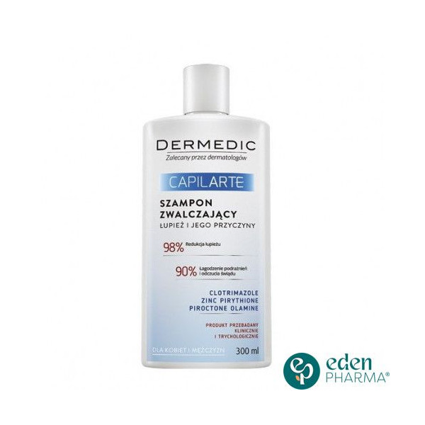 DERMEDIC CAPILARTE SHAMPOOING ANTI PELLICULAIRE 300ML