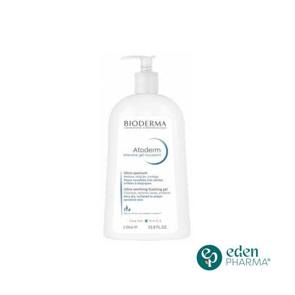 BIODERMA ATODERM INTENSIVE GEL MOUSSANT ULTRA APAISANT 1L