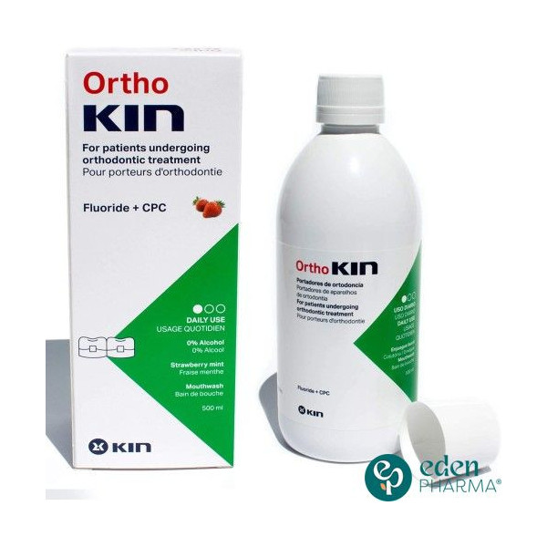 KIN ORTHO KIN BAIN DE BOUCHE 500ML