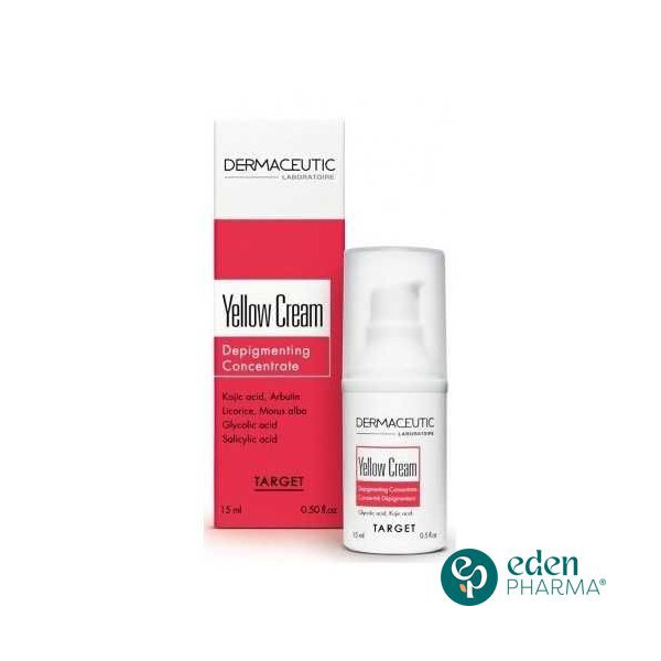 DERMACEUTIC YELLOW CREAM CONCENTRE DEPIGMENTANT 15ML