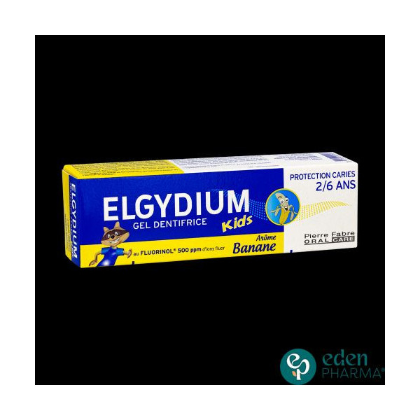 ELGYDIUM DENTIFRICE KIDS BANANE