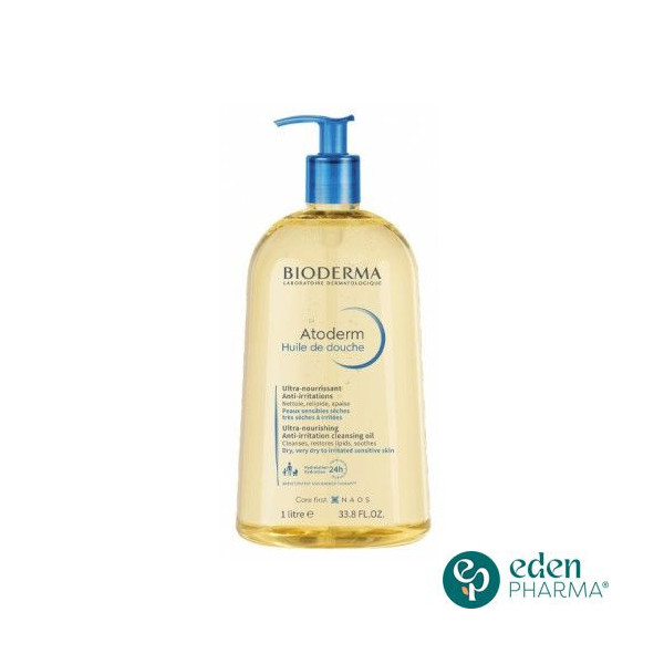 Bioderma Atoderm Huile de Douche 1 Litre