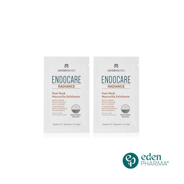 ENDOCARE RADIANCE PEEL MASK ECLAIRCISSANT 2*6ML