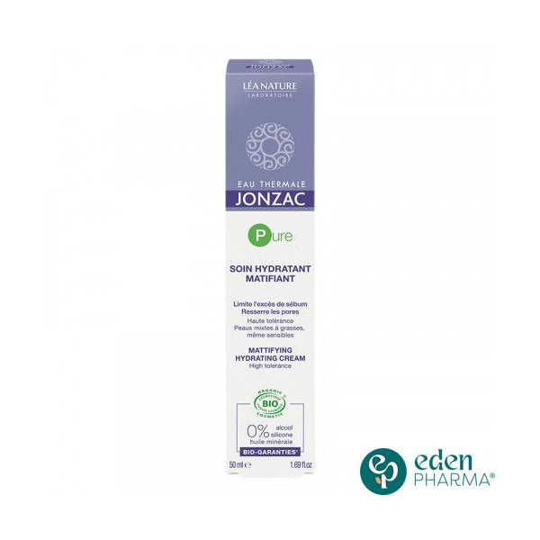 JONZAC PURE SOIN HYDRATANT MATIFIANT 50ML