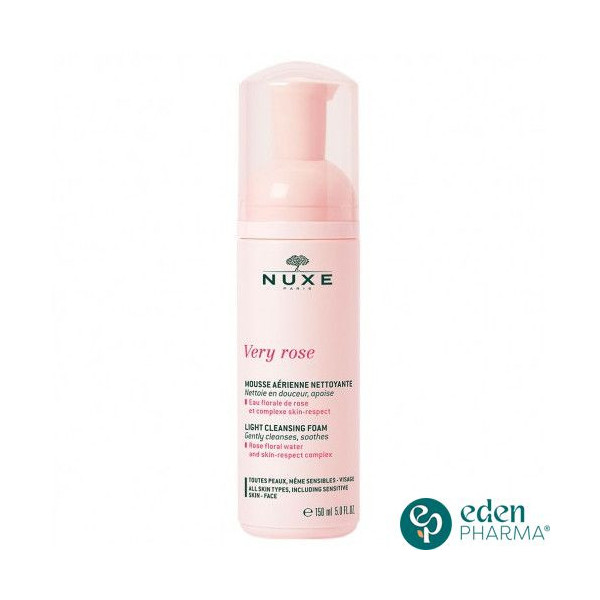 NUXE VERY ROSE MOUSSE NETTOYANTE 150ML