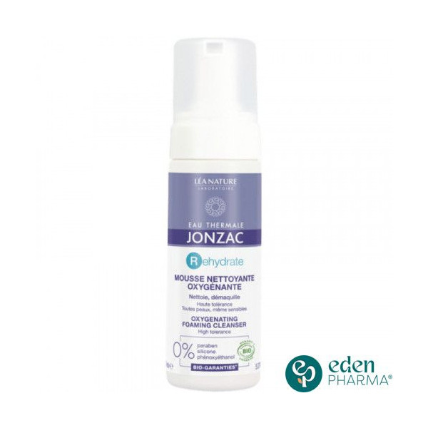 JONZAC REHYDRATE MOUSSE NETTOYANTE OXYGENANTE 150ML