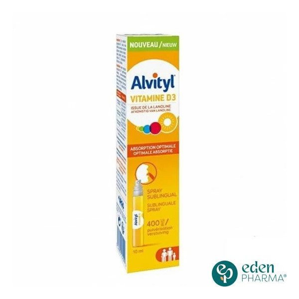 ALVITYL Vitamine D3 Spray Sublingual 10ML