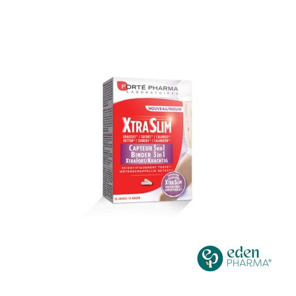 FORTE PHARMA XTRASLIM CAPTEUR 3 EN 1 60GELULES