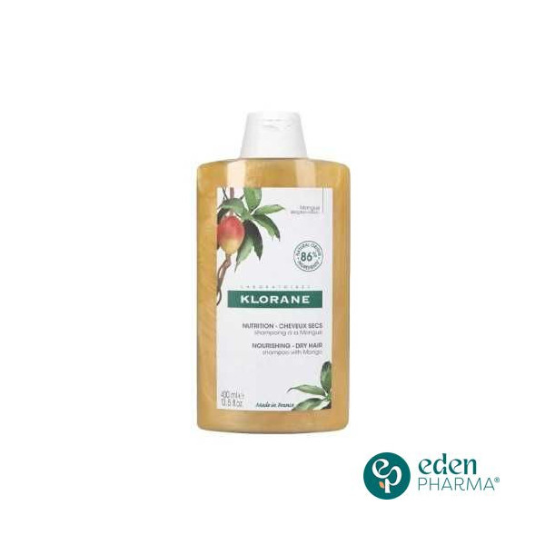 KLORANE SHAMPOOING NUTRITIF AU BEURRE DE MANGUE 400ML